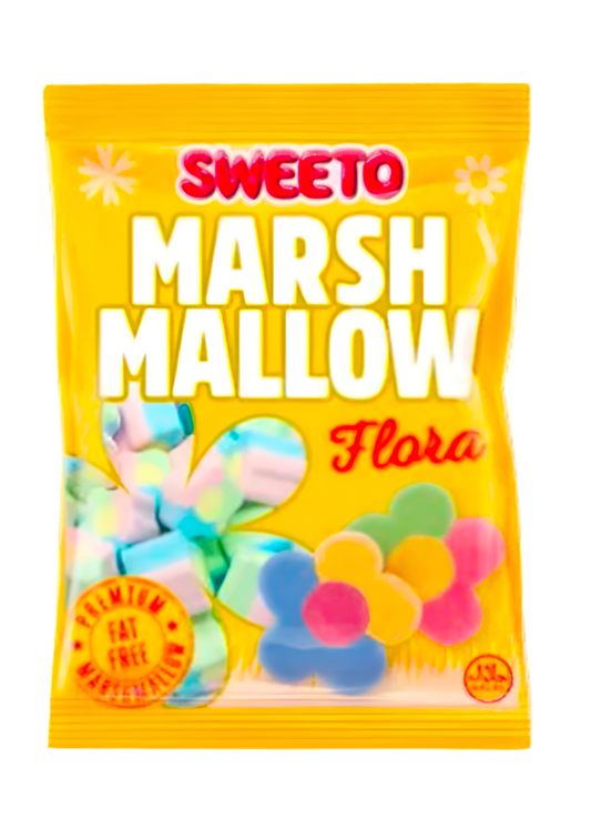 SWEETO Marshmallow Flora 140g x 12