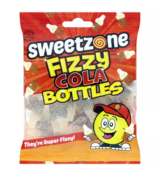 SWEETZONE Fizzy Cola Bottles 90g