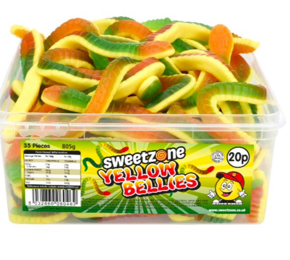 Yellow Bellies Tub 20p - 805g