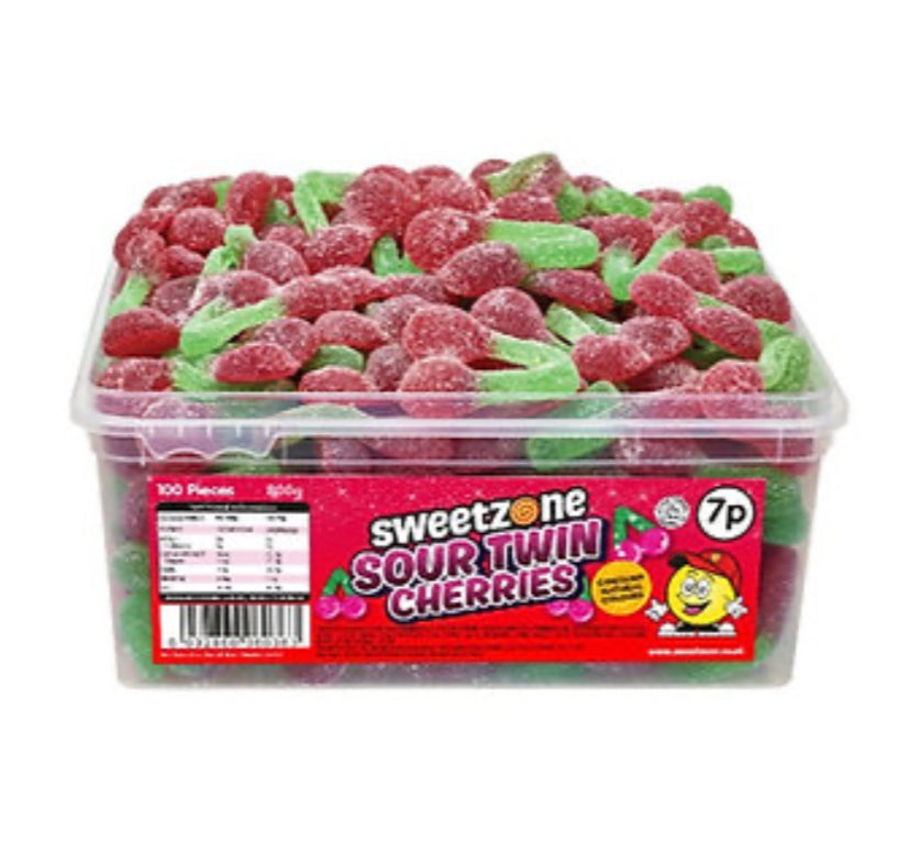 Sour Twin Cherries Tub 7p - 805g