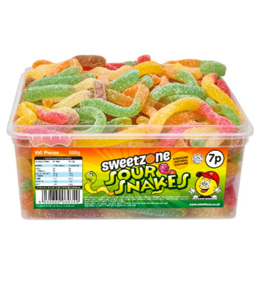 Sour Snakes Tub 7p - 805g