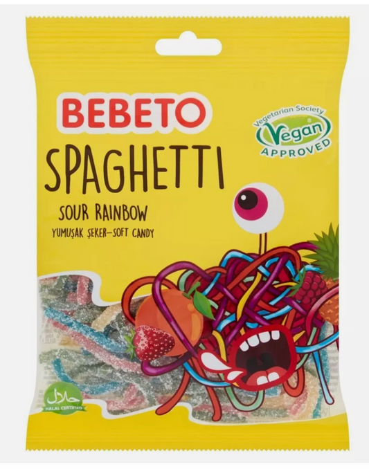 BEBETO Sour Rainbow Strings x 20 (50p)