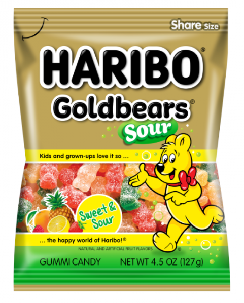 HARIBO Fizzy Goldbears x 36