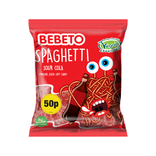 BEBETO Sour Cola Strings x 20 (50p)