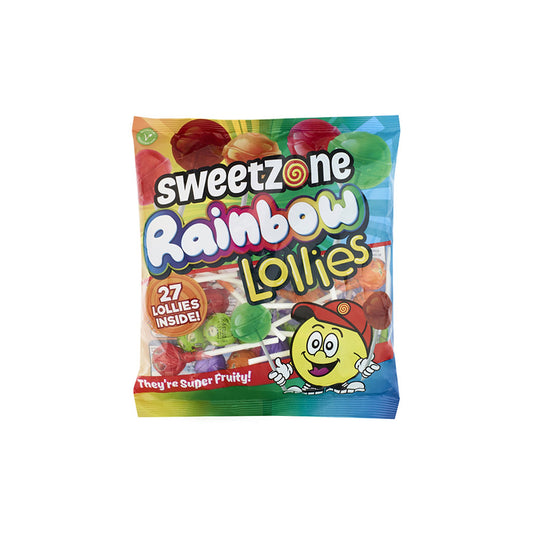 SWEETZONE RAINBOW LOLLIES x 12 180g