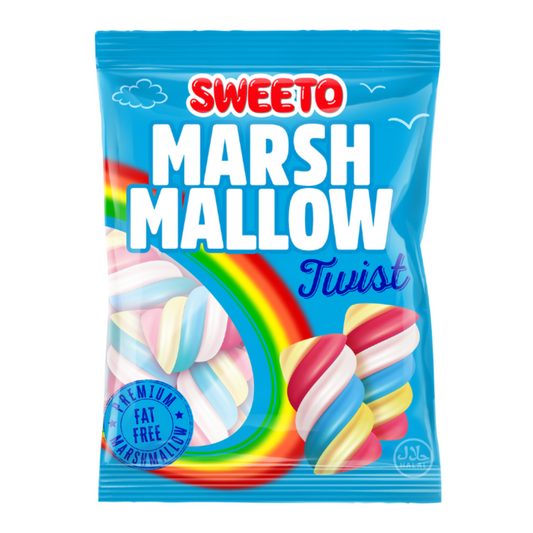 SWEETO Twist Marshmallows x 12 / 140g